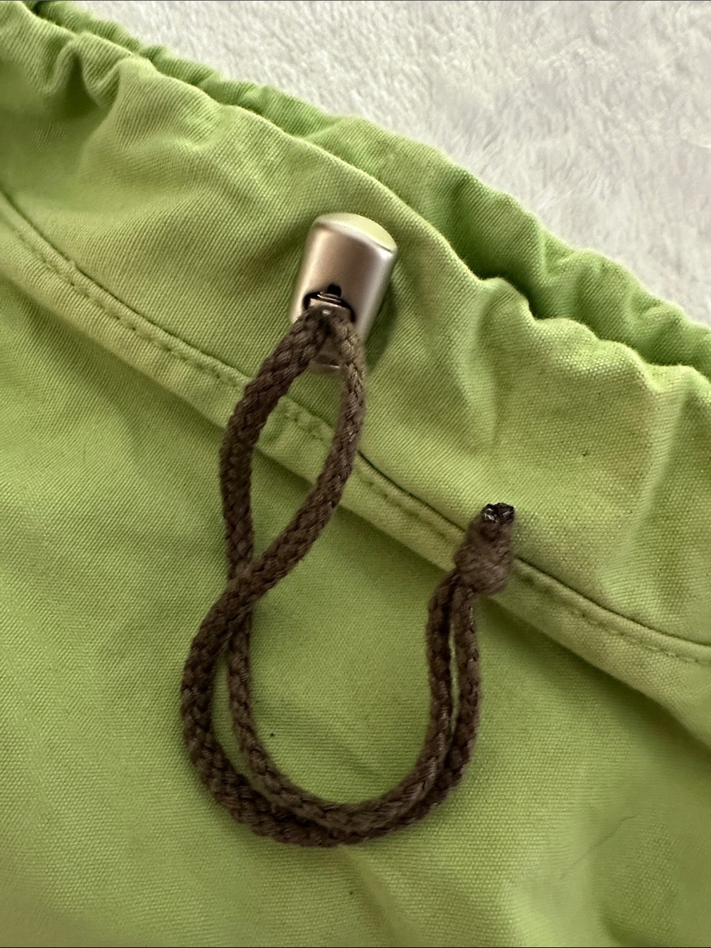Life Is Good Drawstring Backpack with Hiking Boots Graphic - Picture 3 of 6